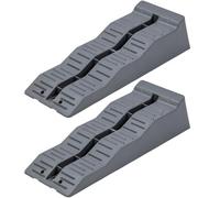 KATSU Rampas de Nivelación para Caravanas 2 Piezas Capacidad de 5 Toneladas Capacidad 3 Niveles Resistente Cuñas para Autocaravana Campervan Vehículos Garaje Taller