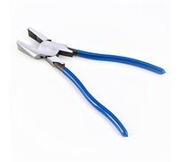 KATSU Tools Alicates de rotura de vidrio de 300 mm, herramienta de corte de vidrio de cabeza plana resistente para vidrieras, fusión, rotura 347248