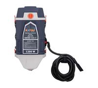 KATSU Tools Aspiradora de Garaje Montada en la Pared de 25 litros y 1200W, Extractor de Polvo y Soplador para Coche y Taller con Manguera de 10m 171180