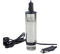 KATSU Tools Bomba de transferencia de combustible diésel de 12 V, bomba de agua sumergible de acero inoxidable de 51 mm de diámetro, filtro extraíble para lancha rápida de coche camión