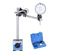 KATSU Tools Comparador con base magnética 0-1,0″ - precisión 0,001″, ajuste fino, maletín
