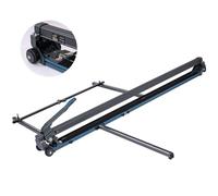 KATSU Tools Cortador manual de azulejos 180 cm - aleación aluminio, guía láser, ruedas de goma, precisión en cerámica y porcelánico grandes