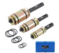 KATSU Tools Juego 3 pz expansor tubo escape - acero forjado zincado, kit ensanchador para sistemas escape, silenciadores, camiones y vehículos