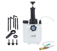 KATSU Tools Kit de bomba de transferencia de líquido de transmisión manual de 3L, dispensador de aceite ATF y extractor de líquido con adaptadores de llenado Kit de sistema de recarga
