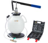 KATSU Tools Kit de bomba de transferencia de fluido de transmisión manual de 7,5L, sistema de llenado de aceite con adaptadores 450836