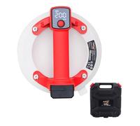 KATSU Tools Ventosa Eléctrica 8", Pantalla Digital, Inicio/Parada Automático, Silicona Triple Capa, Recargable, Carga 200kg, en Estuche de Plástico