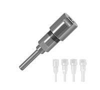 KATSU Varilla de Extensión de Pinza de Enrutador Converter 1/4" a 1/4" Adaptador de Mandril, para Herramienta de Fresado de Torno CNC, Máquina de Grabado y Recorte 133390