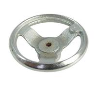 KATSU Volante de Hierro Fundido 4", Rueda de Mano de Torno CNC para Fresadora Soldadura Contrapunto Recambios y Máquina para Trabajar la Madera