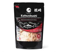 Katsuobushi - Copos de bonito japonés, copos de atún ahumados secos, descubre el auténtico sabor y sabor del pescado seco japonés, tipo fino, paquete de 20 g