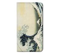 Katsushika Hokusai The Great Wave of Kanagawa Caso Del Tirón Funda Carcasa Case para Samsung Galaxy S26 Ultra