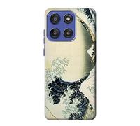 Katsushika Hokusai The Great Wave of Kanagawa Funda Carcasa Case para Motorola Moto G Stylus 5G (2025), Edge 60 Stylus