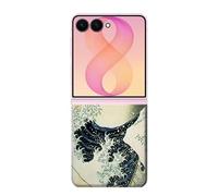 Katsushika Hokusai The Great Wave of Kanagawa Funda Carcasa Case para Samsung Galaxy Z Flip 8