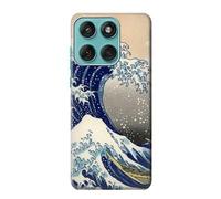Katsushika Hokusai The Great Wave off Kanagawa Funda Carcasa Case para Motorola Edge 60 Fusion