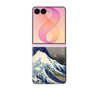 Katsushika Hokusai The Great Wave off Kanagawa Funda Carcasa Case para Samsung Galaxy Z Flip 8