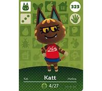 Katt - Nintendo Animal Crossing Happy Home Designer Series 4 Amiibo Card - 323