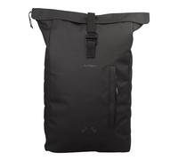 Kattbjoern Mochila enrollable para niños y niñas, estilo de vida con compartimento para portátil, mochila con respaldo acolchado y correas de transporte, color negro, Negro , Mittelgroße
