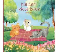 Katten Kleurboek Voor Kinderen - Peuters & Kleuters - Tekenen - Kleuren - Activiteitenboek: Kleur schattige, onduigende en speelse katten