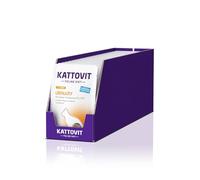 Kattovit - Alimento húmedo urinario para gatos | Comida húmeda para gatos como alimento completo en bolsa fresca. Alimento dietético para gatos adultos con enfermedades del tracto urinario | 24 x 85 g