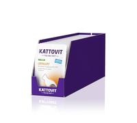 Kattovit - Alimento húmedo urinario para Gatos | Comida húmeda para Gatos como alimento Completo en Bolsa Fresca. Alimento dietético para Gatos Adultos con trastornos urinarios | 24 x 85 g de Pavo