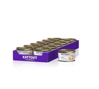 Kattovit - Alimento húmedo urinario para Gatos | Comida húmeda para Gatos como alimento Completo en Lata. Alimento dietético para Gatos Adultos con trastornos urinarios | 12 x 85 g de atún
