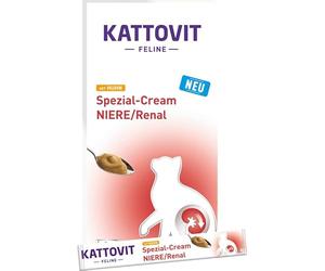 Kattovit Crema especial para riñón con pollo para gatos, 11 x 6 x 15 g