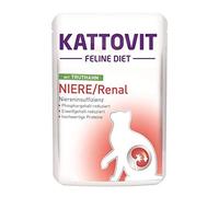 Kattovit Feline Diet Riñón/Pavo renal, 85 g - 24 Unidades