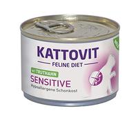kattovit | Feline diets Sensitive con pavo | 12 x 175 g
