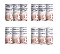 Kattovit Niere/Renal-Drink Pato | Paquete de 24 | 24 x 135 ml | Alimento complementario para Gatos Adultos | Trozos de Carne con Pato | para apoyar la función renal