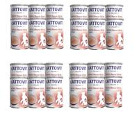 Kattovit Riñón/Renales Bebida Pato | Paquete de 24 | 24 x 135 ml | Alimento complementario para Gatos Adultos | Trozos de Carne con Pato | para apoyar la función renal