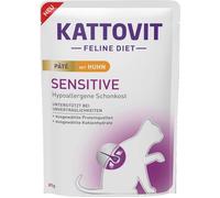 Kattovit Sensitive Paté de pollo, sobre de 85 g