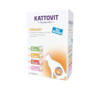 KATTOVIT - Urinary Multipack Comida húmeda para Gatos | Comida húmeda para Gatos como alimento Completo en Bolsa Fresca. Alimento dietético para Gatos Adultos con Enfermedades del tracto urinario | 5