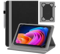KATUMO Funda universal para tableta de 10 pulgadas, funda de piel para PRITOM M10 / MAX LEGEN/AWOW/TCL/Tibuta A70W / BEYNIVAN / Plyisty/DOOGEE T10 Pro / DOOGEE U10 / U10KID Tablet de 10,1 pulgadas