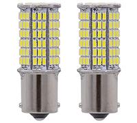 KATUR 1500 Lúmenes Super Blanco 1156 BA15S 1141 1003 7506 3014 114SMD Bombilla LED CanBus Erro Free Señal de Giro Respaldo Revés Freno Cola Luz RV 12V 9W Paquete de 2