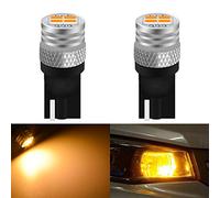 KATUR 2pcs 194 Bombilla LED Luces Interiores del automóvil T10 168 2825 W5W 3020 750LM LED Liquidación Dome Trunk Dashboard Bulbo Matrícula Lámpara de luz 12V Ámbar
