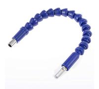 KATUR Extensión flexible de brocas, destornillador, ejes suaves, conexión universal de taladro, adaptador de taladro eléctrico de 1/4" + broca de extensión de 1/4" (azul)