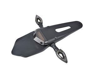 KATUR Guardabarros Trasero de Motocicleta Luz LED de Freno Roja y Luz Trasera con Indicador de Señal de Giro Luces Intermitentes para Motocicleta Todoterreno Motocross Dirt Bike (Lente Roja)