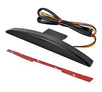 KATUR Motocicleta Guardabarros Trasero Tip 22 Rojo LED Freno Luz Trasera de Marcha para Harley Breakout EFI FXSB CVO 2013-2017 (Humo)