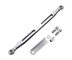 KATUR motocicleta profundo corte CNC articulación del cambio de la calle Ha rley Davi dson Electra Glide tour Trikes 1980-2017 (Plata)