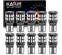 KATUR T10 W5W LED Bombilla 194 168 Superbrillante Azul 30 * 3014 Chip 12-24V CANBUS Sin Errores Luz de matrícula de cortesía de la Puerta del Mapa del Domo del automóvil