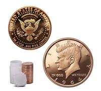 Katy Craig John F Kennedy (JFK) USA 999 - Lote de 20 rondas de cobre de 1 onza