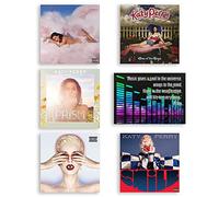 Katy Perry 5 CD Collection (One of the Boys / Teenage Dream / Prism / Witness / Smile) with Bonus Art Card
