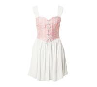 Katy Perry exclusive for ABOUT YOU Vestido 'Viola' rosa / blanco natural 42 rosa / blanco natural