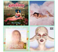 Katy Perry: Studio Album Discography 4 CDs (One Of The Boys / Teenage Dream / Prism / Witness)