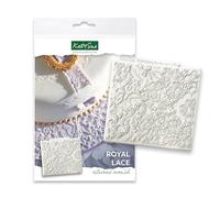 Katy Sue Royal Design Mat Molde de silicona para decoración de tartas, manualidades, cupcakes, dulces, chocolate, fabricación de tarjetas y arcilla, apto para alimentos, fabricado en el Reino Unido