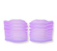 KATYA VINOG Moldes de Silicona para Lash Lift y Lifting de Pestañas - Color Lila | Rulos Anatómicos de Silicona Hipoalergénica | Rigidez Media | Reutilizables (Set de 8 pares)