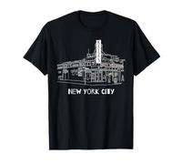 Kat'z Deli New York City Diseño dibujado a mano Camiseta