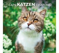 Katzen / Cats 2027: Kalender 2027