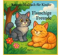 Katzen-Malbuch für Kinder - Flauschige Freunde