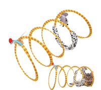 Katzen -Tunnelspielzeug - Lustige Katzenjagd Spiraltunnel | -Tunnel Spring Toy Katzenspielzeug Spiralförmige Tunnel, Die Für Spielübung In Innenräumen Geeignet Sind, Katzeaktivität Und Neugier Verstec