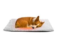 Katzen Waermematte Bett - Schlafmatte 61x45x3cm, Tier Waerme Bett 190g | Samt Selbstwaermend Komfortmatte Ruhiger Schlafplatz Entspannung, Isolierende Katzen Ruheflaeche Schlaf Komfo